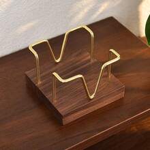 Wooden Memo Pad Holder Large Capacity Desktop Note Holder Office Storage Memo Box - Desktop Note Storage Box - View 8