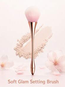 Portable Gold Mini Powder Brush Set, Including Foundation Brush, Concealer Brush, Blush Brush, Contour Brush, Bronzer Brush, Powder Brush,Giveaways - Gold - View 10