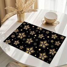 1PC Christmas Element Welcome Mat, Diatomite Absorbent Small Rug, Non‑Slip Floor Mat For Stove Coffee Machine Water Bar Counter, Christmas Halloween Home Decor, Indoor Outdoor Doormat For Front Door Kitchen Area - Multicolor - View 16