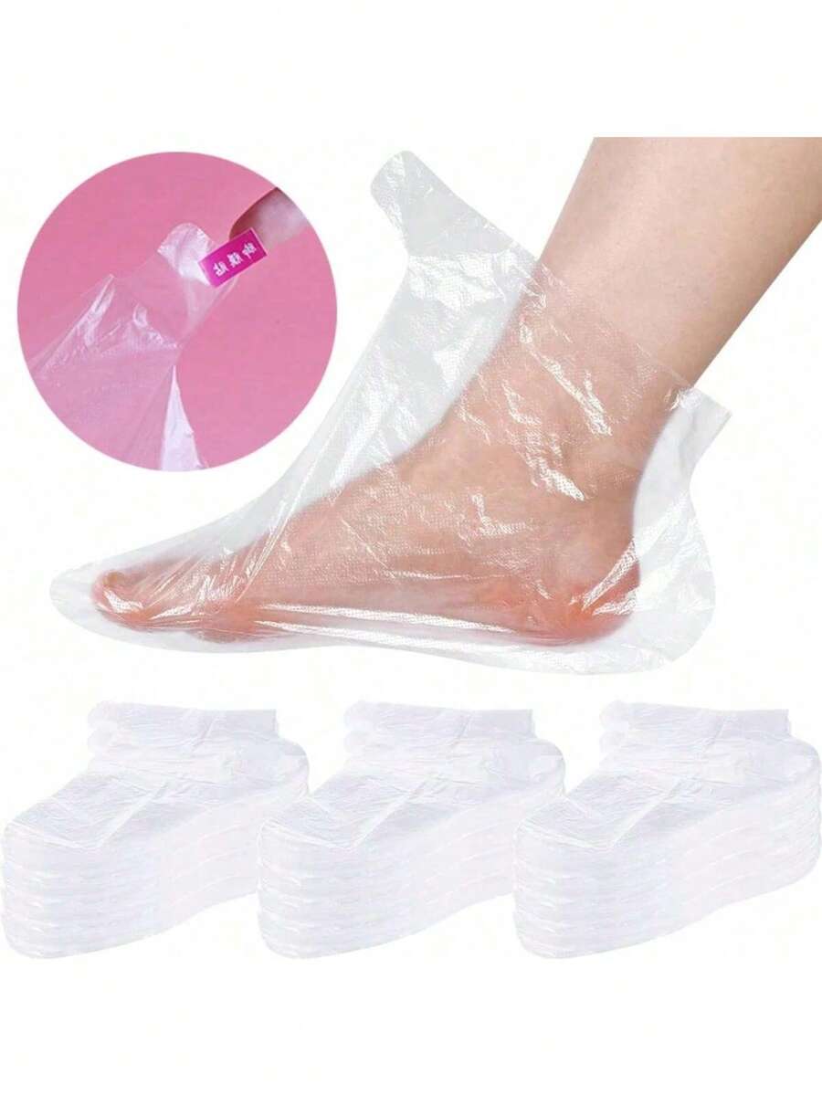 100/50/200 Moisturizing Foot Masks - Disposable, Soft And Comfortable, Suitable For Daily Use | Nourishing Ingredients, Smooth Foot Care