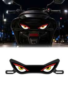 XF.Merak Motorcycle Rear License Plate Light, Motorcycle LED Light, 12V LED ABS Decorative Light, Dynamic LED, Multiple Adjustable Modes, Suitable For Most Models, Motorcycle Accessories, Car Accessories, No Battery Required - A - View 9