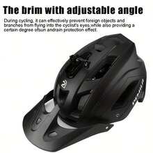 PEMILA Sports Cycling Helmet, Durable And Impact-Resistant, Compatible With Cycling Lights And Action Camera (/) Mounts, Adjustable Wide Brim, Built-In Ventilation Holes - White - View 10