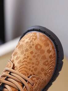Unisex Kids' High-Top Snow Boots, Soft Sole Anti-Slip Warm Fleece Lined Fashionable Comfortable Ankle Boots - Yellow - View 8