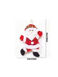 2pcs Christmas Hanging Decorations, Creative Santa Claus Decor, New Year Window Decorations, Suitable For Christmas, Christmas Holiday Window Decor, Home Decor, Christmas Decorations And Christmas Party Gifts - Multicolor - View 8