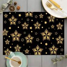 1PC Christmas Element Welcome Mat, Diatomite Absorbent Small Rug, Non‑Slip Floor Mat For Stove Coffee Machine Water Bar Counter, Christmas Halloween Home Decor, Indoor Outdoor Doormat For Front Door Kitchen Area - Multicolor - View 3