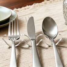 Thick Transparent Acrylic Tableware Rack, High Transparency Minimalist Design, Multiple Styles Available, Suitable For Daily Dining, Home, Restaurant, Birthday Party And National Day Decoration - View 5