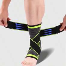 1pc Ankle Brace, Adjustable Compression Ankle Support Sleeve, High Elastic, Unisex Ankle Stabilizer For Fitness, Running, Weightlifting, Hiking, Basketball & Sports - Multicolor - View 9