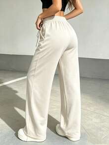 Women Pants - White - View 4