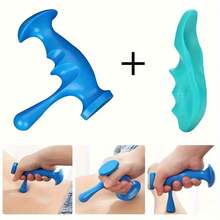 2-Piece Trigger Point Massage Tool Set, Includes Manual Deep Tissue Acupressure Massager And Thumb Protector, Full Body Muscle Knot Relief Tool, Suitable For Neck, Back And Foot Areas - View 4