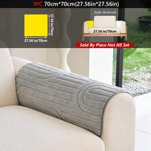 1 buah Bantal Sofa Mewah Baru, Bantalan Kursi Anti Selip Ramah Hewan Peliharaan, Pelindung Sofa, Dekorasi Ruangan, Cocok untuk Sofa 1-4 Dudukan, Serbaguna - MultiWarna - View 42