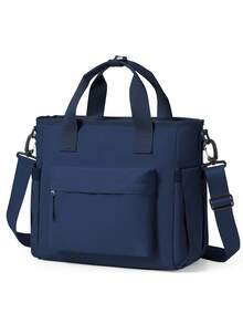 Insulated Lunch Tote Bag, Multi-Layer Thermal Lunch Box Cooler Handbag, Large Capacity Lunch Bag - Keeps Food Warm And Fresh For Long Periods, Durable Shoulder Strap For Easy Carrying, Perfect For Work, School Or Outdoor Activities, Multiple Colors Available - Multicolor - View 11
