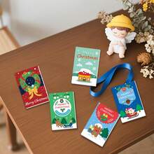 20 cuốn sổ tay Noel, giấy ghi chú, nhật ký, sổ kế hoạch, sổ kế hoạch tuần, văn phòng phẩm hoạt hình cho học sinh và văn phòng, sổ tay bỏ túi mini - Hình chữ nhật - Xem 7