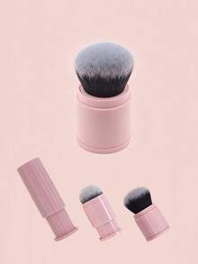 Blush Brush/Foundation Brush/Portable Retractable With Cap/Setting Powder Loose Powder Brush Contour Brush Makeup/Travel/Portable Multi-Function Makeup Brush - Multicolor - View 7
