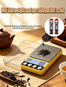 Features An LCD Digital Display And A Weighing Capacity Of Up To 1,000 Grams; Includes A Built-In One-Touch Timer For Easily Tracking Coffee Brewing Time-An Essential Tool For Baristas; Easy To Clean; Batteries Not Included. - Kitchen scales - View 5