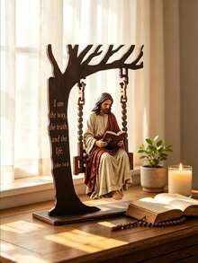 2pcs Easter Swinging Decor, Suitable For Home Decoration, Can Be Hung Under Trees As Figurines, Perfect As Church Easter Gifts, Both Beautiful And Practical, Suitable For Year-Round Appreciation, Perfect Gift Choice (1/2pcs) - Multi-color - View 6
