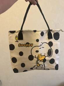 SNOOPY 1pc Waterproof Makeup Bag, Travel Cosmetic Storage Pouch, Back To School/Birthday/Holiday Gift - View 12
