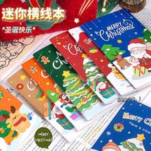 10pcs Christmas Notebooks, Memo Pads, Journals, Planners, Weekly Planners, Cartoon Stationery For Students And Office Use, Mini Pocket Notebooks, - Rectangle - View 5