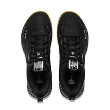 LI-NING DF-01 MAX Pickleball Shoes Badminton Shoes Unisex BOOM Cushioning Anti-Slip Professional Competition Training Sports Shoes AYAU005 - Black - View 4