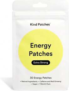 (1pack)Kind Patches Energy Patches Extra Strength, Red Ginseng, L-Citrulline & Guarana Wellness Formula, Vegan & Latex-Free Daily Patches,For All Genders, 30 Portable Patches ,Time-Release Design, Infuses Daily Lightness & Energy - View 1