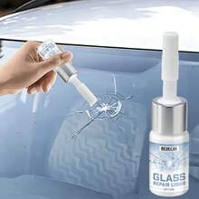 Redecas Professional Car Glass Crack Repair Fluid - ABS Material Durable Tool Set, Fast-Drying Nano Filler, Effectively Solves Windshield Cracks, Convenient Repair Solution To Restore Clear Vision - 1pc - View 1