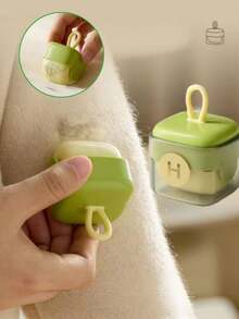 High-Quality Manual Lint Roller, Reusable And Washable, Pet Hair Remover, Cute Design, Powerful Dust Removal, Durable Plastic Handle, Suitable For Car, Room, Pet, Clothing, Computer Cleaning, No Battery Required, Portable Lint Roller - A - View 9