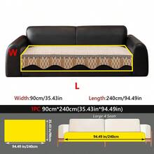 1PC French Vintage Chenille Sofa Cushion – Non-Slip Four-Season Seat Pad, New Stylish Design With Exquisite Lace Trim And Irregular Edges, Sofa Protector Cover, Room Decoration With Premium Elegance - White - View 14
