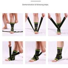 1pc Ankle Brace, Adjustable Compression Ankle Support Sleeve, High Elastic, Unisex Ankle Stabilizer For Fitness, Running, Weightlifting, Hiking, Basketball & Sports - Multicolor - View 6