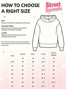 Fun Print Warm Lining Pullover Sweatshirt, Suitable For Young Girls, Warm And Comfortable For Autumn/Winter - Black - View 8