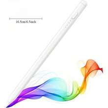 Pena Stylus Kapasitif Presisi Tinggi, Mendukung Sensitivitas Kemiringan & Penolakan Telapak Tangan, Klik Ganda untuk Mulai Menulis, Pengisian Cepat, Kompatibel dengan Apple Pencil, Hanya untuk Apple yang Dirilis Setelah 2018 - View 8
