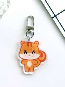 1pc Cartoon Keychain ANITEEZ Cartoon Cute Acrylic Keychain Bag Accessories K-Pop Yunho Yeosang Fan Gift - Multicolor - View 2
