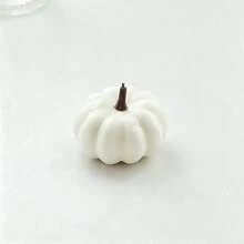 Best-Selling Halloween DIY Paintable Decor Realistic Pumpkin 6cm Foam Halloween Pumpkin Prop Fake Pumpkin Mold, Suitable For Various Colors And Patterns Painting Handmade DIY Pumpkin Model - White - View 7