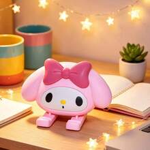 SANRIO 1PC Cute Hello Kitty Folding Phone Stand, Multifunctional Tablet Holder, Ideal For Students Watching Dramas In Dormitory - Multicolor - View 5