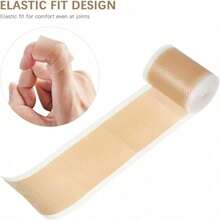 Transparent Silicone Tape, Flexible Breathable Non-Woven Fabric Material, Universal Type, Suitable For Hands And Feet (2.5cm*0.5m) - Apricot - View 1