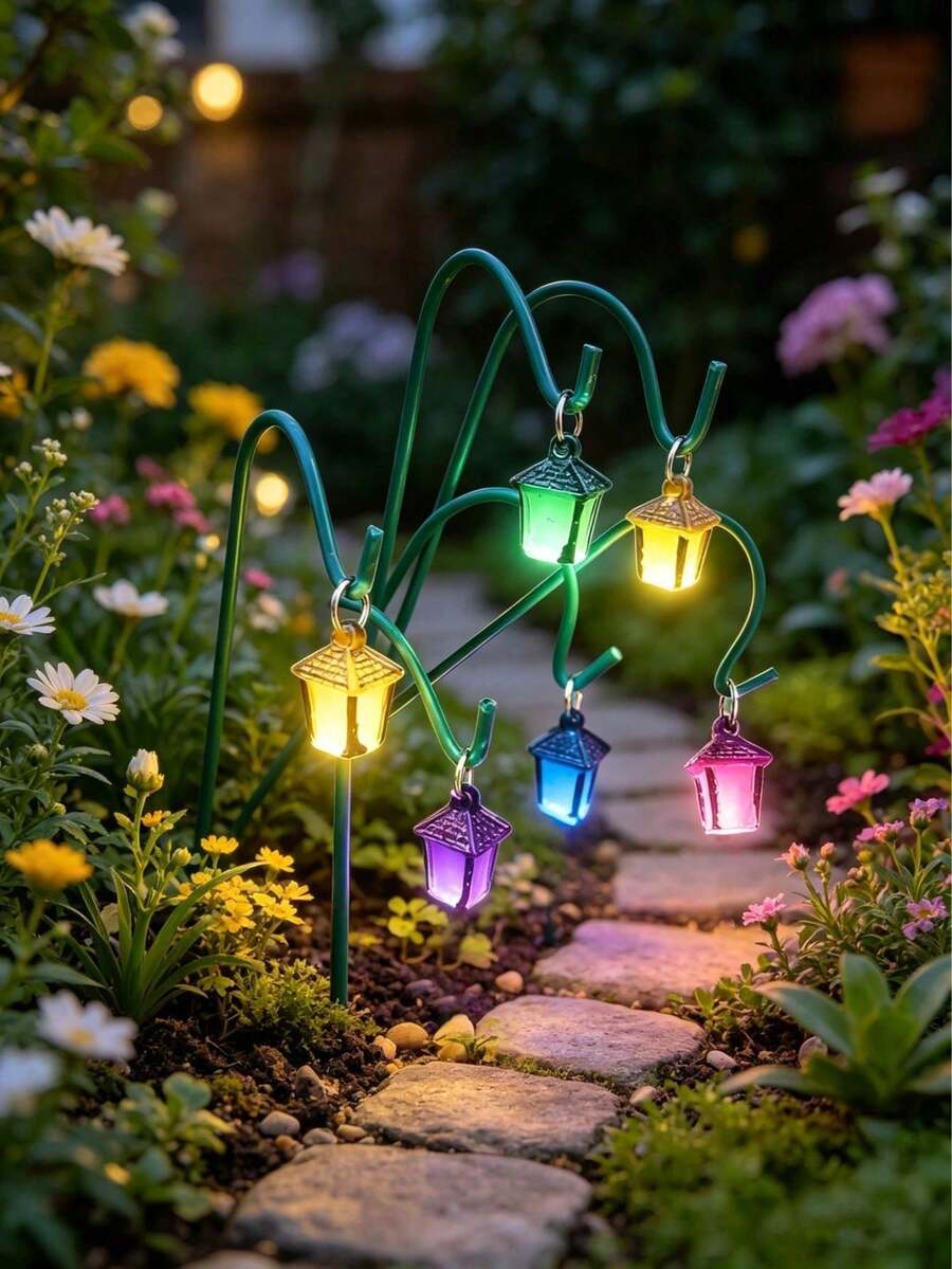 16pcs Mini Decorative Set, Glowing Mini Landscape, Mini Potted Plant Decor, Mini Party Crafts, Fairy Style Miniature Scene, Magic Garden Decoration, Halloween Decor, Fantasy Theme Design, Lightweight Exquisite Accessories, Home Decor And Accessories, Christmas Gift, Christmas, Halloween Home Decor