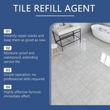 JAYSUING Grout Sealant (120ml) Waterproof & Anti-Mold Tile Grout Filler For Home Kitchen And Bathroom - A - View 5