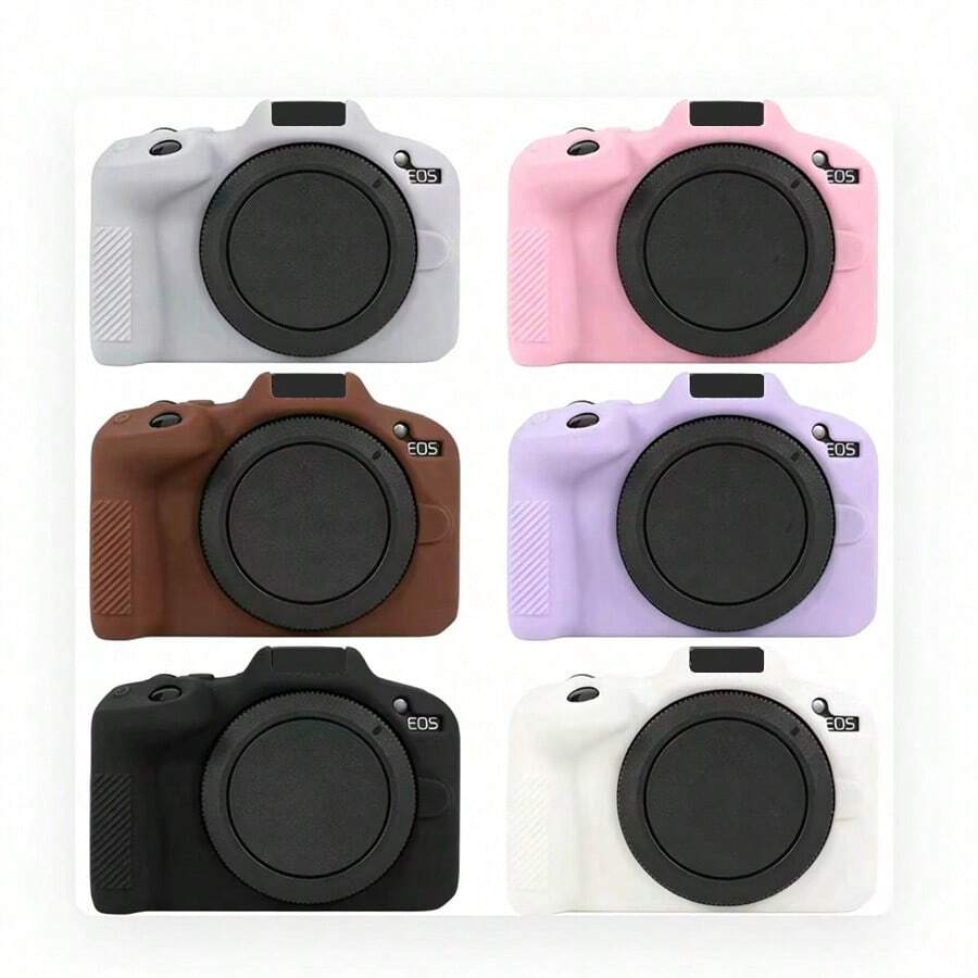 Silicone Camera Case For EOS R50, Camera Protective Cover, Camera Shell, Fits Body, Scratch-Resistant, Camera Accessories - Multicolor - View 1