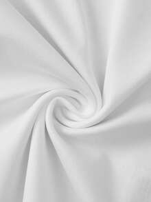 Casual Solid Color Tank Top, Versatile For Summer White, Everyday Wear - White - View 4