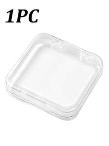 30/20/1pc Plastic Transparent Wearable Nail Art Storage Box, Nail Display Box With Secure Lock Lid, Stackable Nail Storage Container For Storing Nails, Various Jewelry, Nail Decorations And Salon Accessories - Multicolor - View 9