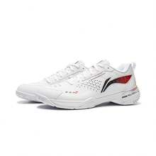 Li-Ning LI-NING DF-01 MAX Pickleball Shoes Badminton Shoes Unisex BOOM Cushioning Anti-Slip Professional Competition Training Sports Shoes AYAU005 - White 2 - View 1