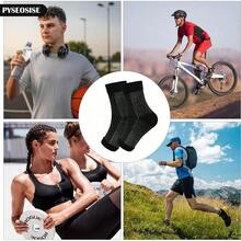 Breathable & Moisture-Wicking Fabric, Designed Specifically For Running And Cycling, Anti-Slip Design, Reinforced Heel And Ankle Protection, Comfortable Fit, Durable And Wear-Resistant (Single Pack) - Multicolor - View 6