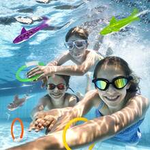 1/4 Reusable Dive Rings, Perfect For Pool And Summer Beach Play. They Are Essential For Summer Beach And Pool Party Supplies, Water Games And Dog Water Play. Pool Accessories, Pool Floats, Pool Inflatables, Vacation Essentials, Beach Bag, Pool Essentials, Swimming Pool - Upgraded Version - View 10