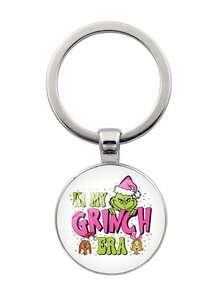 The Grinch Christmas Pendant Car Keychain Wholesale, Hot-Selling Cross-Border Accessory Gift - Multicolor - View 21