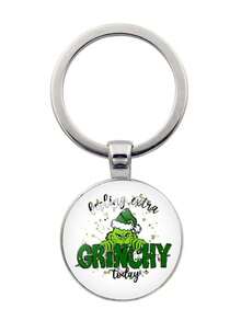 The Grinch Christmas Pendant Car Keychain Wholesale, Hot-Selling Cross-Border Accessory Gift - Multicolor - View 13