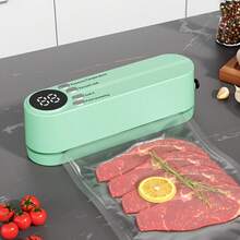 Multifunctional Fully Automatic Food Sealer, Portable Wireless Vacuum Machine With Snack Sealing Function, Supports External Suction And Inflation, Long-Term Food Preservation, Suitable For Kitchen Food And Outdoor Picnic - Multicolor - View 15