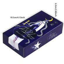 Durable Cardstock, A Set 78-Deck English Edition I Am Not A Doll Tarot Cards For Divination And Gameplay - Vibrant Illustrations - Blue - View 2