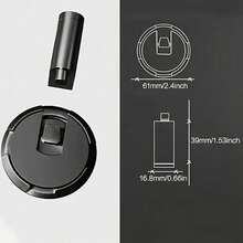 No-Drill New Style Windproof Silent Floor Door Stop Mechanical Minimalist Invisible Glass Door Floor Stop - Floor-mounted Door Stopper - View 7