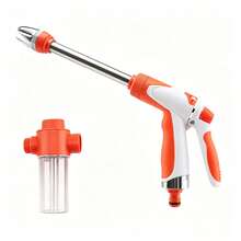 Multifunctional High Pressure Water Gun With Water Bottle, Suitable For Motorcycle, Home And Garden, Durable Long Nozzle, Efficient Cleaning And Irrigation - Multicolor - View 19