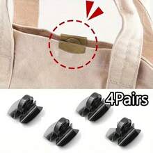 4/8Pairs Magnetic Clasp Invisible Seamless Buckle, Metal Snap Button For Handbag, Wallet Decoration DIY Craft Accessories, Suitable For Bags, Jewelry Boxes And More - Multicolor - View 25