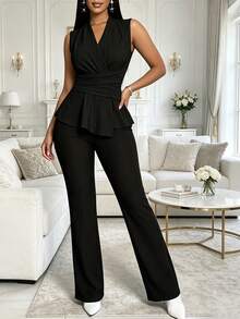 Women Two-Piece Outfits - Black - View 3