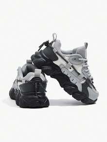 Boys Spring Autumn Casual Comfortable Fashion Lightweight Running Sports Shoes - Multicolor - View 5